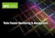 Tesla Cluster Monitoring & Management - GTC 2012