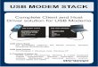 USB CLIENT STACK USB HOST DRIVERS USB MODEM STACK - Windows 32bit