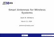 Smart Antennas for Wireless Systems - Jack Winters' Home Page