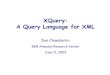 XQuery: A Query Language for XML - IBM - United States