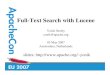 Full-Text Search with Lucene - Apache HTTP Server