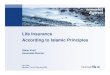 Life Insurance According to Islamic Principles