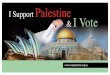 I Support Palestine I Vote