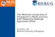 The National University of Singaporeâ€™s (NUS) journey with
