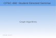 Graph Algorithms - UBC Department of CPSC Undergraduates