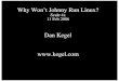 Why Wonâ€™t Johnny Run Linux? - Kegel