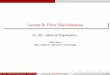 Lecture 9: Price Discrimination - Caltech: Humanities and Social
