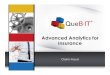 QueBIT Advanced Analytics - Insurance