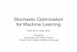 Stochastic Optimization for Machine Learning - ttic