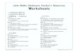 Letts Maths Dictionary Teacherâ€™s Resources Worksheets