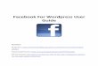 Facebook For Wordpress User Guide