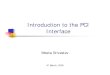 Introduction to the PCI Interface - CSE, IIT Bombay