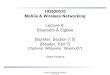 192620010 Mobile & Wireless Networking