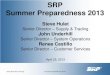 SRP Summer Preparedness 2013