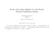 From max-plus algebra to non-linear Perron-Frobenius theory
