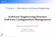 Software Engineering Practice Software Conguration Management