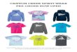 CANYON CREEK SPIRIT WEAR PRE-ORDER NOW OPEN...CANYON CREEK SPIRIT WEAR PRE-ORDER NOW OPEN Visit CCEPTA.ORG for the direct shopping link to pre-order through our online spirit store