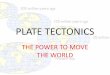 PLATE TECTONICS - Webs TECTONICS.pdf · PLATE TECTONICS 1. Hotspots are present in the Mantle 2. Magma rises towards the crust. Some magma (lava) erupts at the plate boundary. 3
