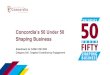 Concordia’s Top 50 Under 50 Shaping Business COE... · 2020. 12. 10. · Stores, Western Canada, I Was and walked on Stage With Van Halen's Jump playing as my clwsen soundtrack
