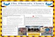 The Phoenix Times - Holyoke Public Schools...2020/11/23  · The Phoenix Times Peck School Newsletter - November 2020 Team Events, Celebrations & Announcements: Election Day 11/3 Veteran’s