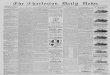 The Charleston daily news.(Charleston, S.C.) 1867-10-22....VOLUMEV.NO. 635. CHARLESTON, S. C., MONDAY MORNING. SEPTEMBER 2, 1867. PRICE FIVE CENTS TELEGRAPHIC. Oar Cable Dispatches