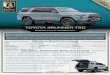 TOYOT · 2021. 2. 20. · TOYOTA 4RUER TRD professionally armored suv ** These schematics represent typical armoring of an SUV. The final vehicle (TOYOTA 4RUNNER TRD) may vary depending