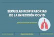 Secuelas respiratorias CoVid - Docencia Rafalafena · 2021. 5. 12. · en pacientes, tal y como ocurre en otras infecciones líricas pulmonares. SECUELAS PULMONARES. Proceso fisiopatológico