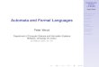 Automata and Formal Languagesptw/research-methods.pdf · Automata and Formal Languages Peter Wood Motivation and Background Automata Grammars Regular Expressions Example of Research
