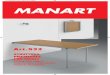 Art - Schachermayer...ART. 532 Struttura pieghevole per tavoli Folding table support Supports pour tables pliables Faltbares Tischgestell ALTEZZA - HEIGHT - HAUTÊR - HÖHE Standard