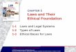 CHAPTER 1 Laws and Their Ethical Foundation · 2015. 9. 14. · Chapter 1 SLIDE 18 ETHICS AND THE LAW Basic forms of ethical reasoning Consequences-based ethical reasoning An act