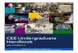 CEE Undergraduate Handbook · 2021. 5. 21. · CEE Undergraduate Handbook 2021-22 Edition v1 This handbook is updated every academic year. It is recommended that students and advisors