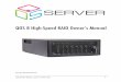 QOS 8 High-Speed RAID Owner’s ManualQOS 8 High-Speed RAID Owner’s Manual ! NotforRedistribution! QOS 8-Bay User Manual! 2 TABLE OF CONTENTS " ... If"theEthernetha s"been"successfully