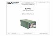 User Manual - Oilgear...EPC SERVO AMPLIFIER MODULE Part Number L723888-1xx EPC 100 Series (1xx) User Manual ELECTRONIC 2 Telephone: Fax: E-Mail: (414) 327-1700 (414) 327-0532 oasys.support@oilgear.com