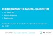DECARBONIZING THE NATURAL GAS SYSTEM Presentation.pdf · Wastewater Treatment Plants Municipal Solid Waste Landfills Dairies Wood and Agricultural ... • Can use existing, flexible