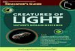 LIGHT creatures of · bioluminescent light for camouflage and to attract mates.) • Fluorescent and Phosphorescent Objects: Explain that fluorescence occurs when an object absorbs