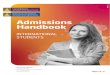 UAP Admision - Admissions Handbook 2020. 8. 31.¢  uap.edu.ar Admissions Handbook INTERNATIONAL STUDENTS