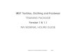 MST Textiles, clothing and footwear - nominal hours guide v1 and … · 2017. 4. 6. · MSTCL3003 Perform garment repairs and alterations 40 ... MSTDE3001 Apply hooping and fabric