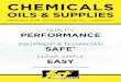 OILS & SUPPLIES · 2018. 8. 3. · EQUIPMENT WITH FAST® PARTS CHEMICALS, OILS, AND SUPPLIES. FAST OFFERS A COMPLETE LINE OF CHEMICALS, OILS, AND SUPPLIES FOR THE HVAC INDUSTRY. 
