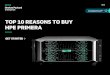 Top 10 reasons to buy HPE Primera interactive brochure 2020. 10. 30.¢  HPE Primera uses artificial intelligence