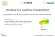 WE MAKE THE LANDFILL TRANSPARENTmalagageophysics.com/onewebmedia/Rosqvist_Workshop Malm... · 2012. 10. 10. · WE MAKE THELANDFILL TRANSPARENT Development of a step by stepgeo-electrical