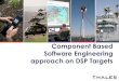 Component Based Software Engineering approach on DSP Targets€¦ · Integrity DSP/BIOS SDR4000 GPP: MPC8541 INTEGRITY DSP: TI C6416 DSPBIOS MyCCM CF::Resource CCM Component -modem