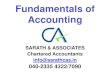 SARATH & ASSOCIATES Chartered Accountants info ... ACTOs 17.01...2020/02/05  · Nominal Accounts •Accounts which are related to expenses, losses, incomes or gains are called Nominal