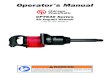 Operator’s Manual - Chicago PneumaticWARNING Operator’s Manual CP7640 Series Air Impact Wrench 1” Sq. Dr. Std. Model “P” To reduce the risk of injury, before using or servicing