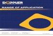 RANGE OF APPLICATION · 2020. 12. 1. · web: Email: info@doppler.gr RANGE OF APPLICATION ECO 2i & ECO 2is version 1.4 / 26-04-2012 Factory – Head Office Polykastro Industrial Park