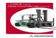 15,500 lb Capacity Diesel Pneumatic Tire Forklift Truckstatic.bidadoo.com/PDF/Mitsubishi/FD70E.pdf · Mitsubishi forklift truck is designed to help maximize the well-being of your