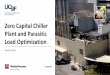 Zero Capital Chiller Plant and Parasitic Load Optimization