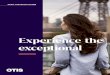 Experience the exceptional - OTIS
