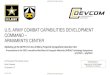U.S. ARMY COMBAT CAPABILITIES DEVELOPMENT COMMAND 