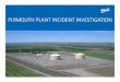 PLYMOUTH PLANT INCIDENT INVESTIGATION