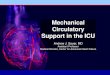Mechanical Circulatory Support in the ICU